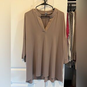 Honeyme Women's Taupe Top